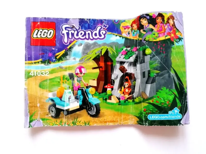 Конструктор Лего Lego Friends Джунгли: Мотоцикл скорой помощи