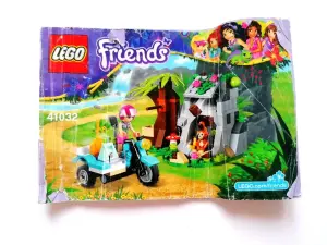 Конструктор Лего Lego Friends Джунгли: Мотоцикл скорой помощи