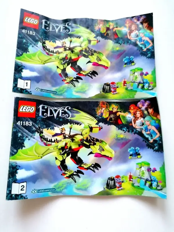 Конструктор LEGO Лего Elves 41183: Драконы-короли гоблинов