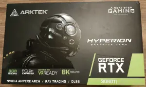 Видеокарта Arktek GeForce RTX 3060 Ti