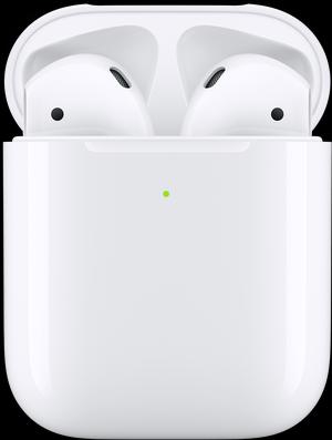 Наушники Apple AirPods 2 в зарядном футляре  MRXJ2