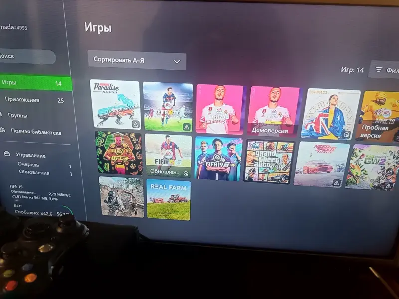 Игровая приставка Xbox One CONSOLE 1 Tb с документами