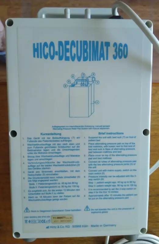 Противопролежневая система HICO-DECUBIMAT 360 (Германия)