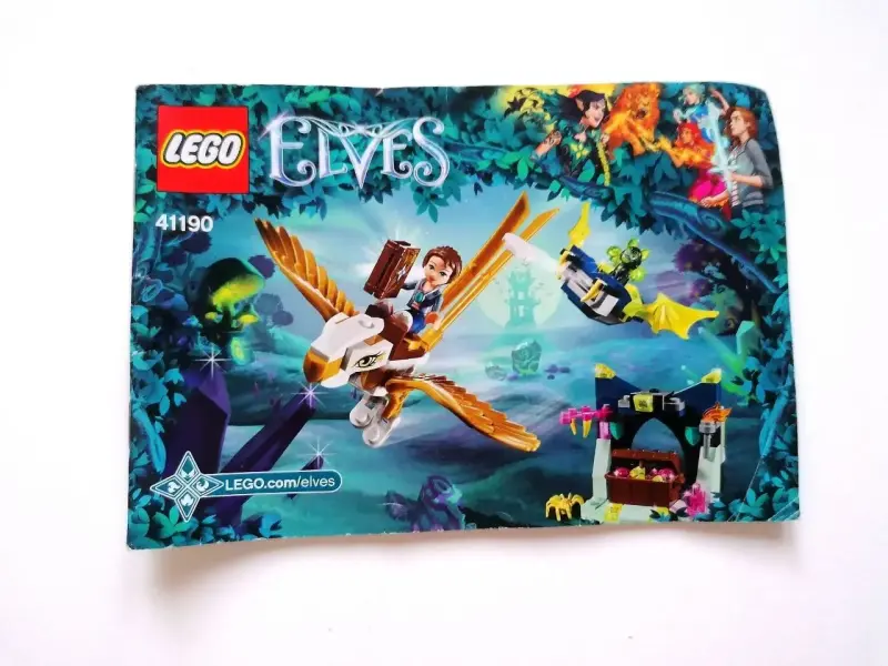 Конструктор LEGO лего Elves 41190: Побег Эмили на орле