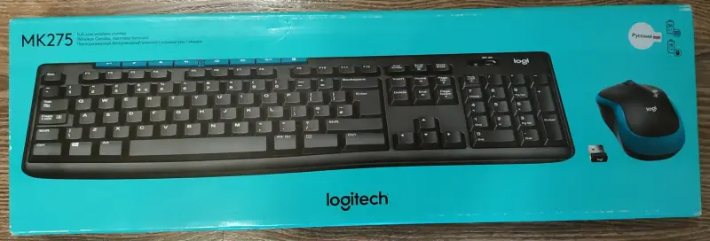 Клавиатура + мышь Logitech Wireless Combo MK275.