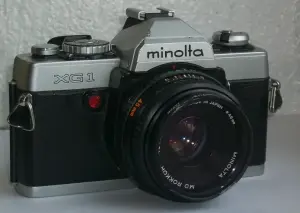 Плёночный фотоаппарат Minolta XG1