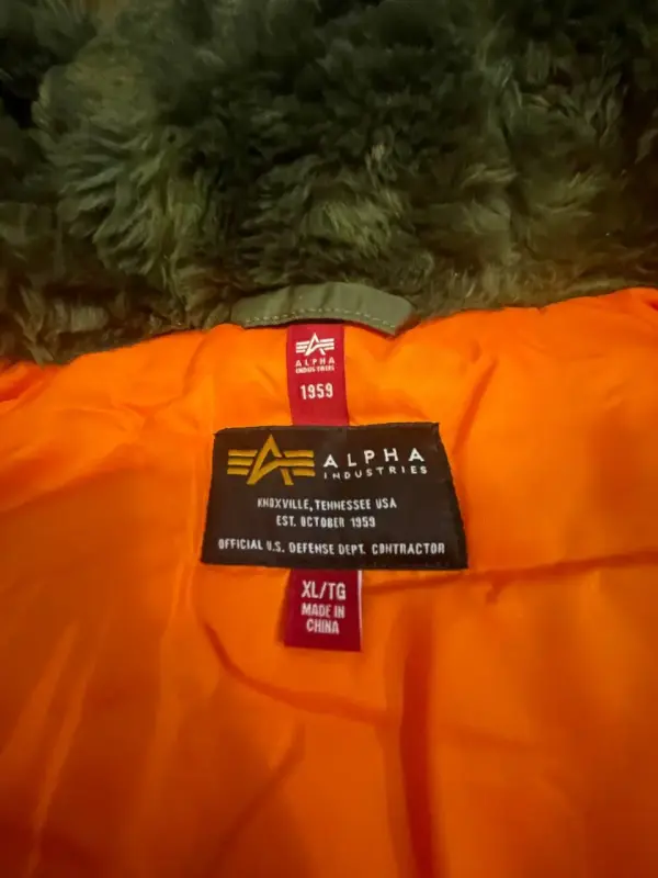 Alpha Industries N-3B Slim Fit куртка