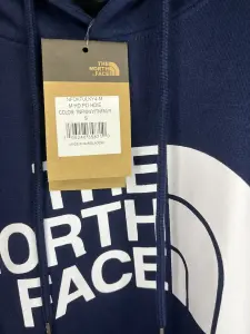 Худи THE NORTH FACE синее и серое