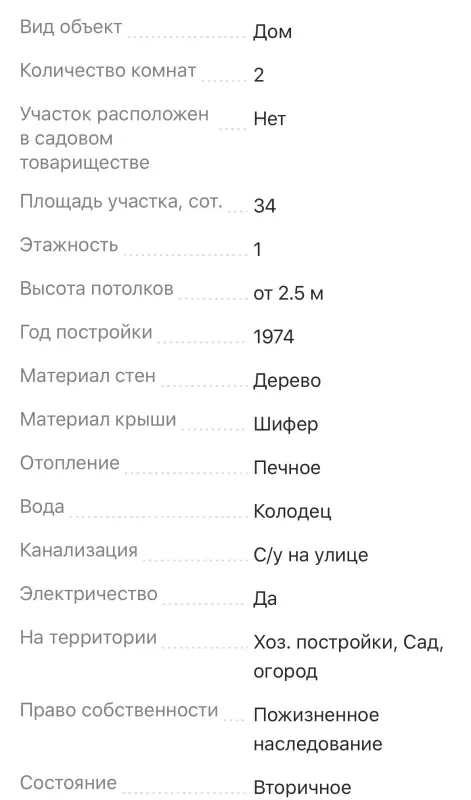 Жилой дом с хоз. постройками 45 км от МКАД