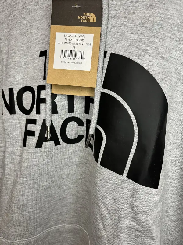 Худи THE NORTH FACE синее и серое