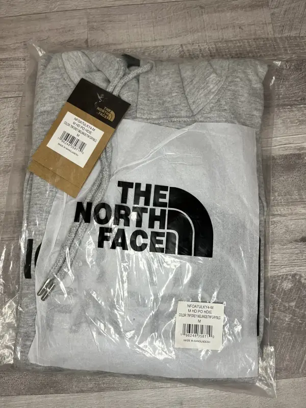 Худи THE NORTH FACE синее и серое