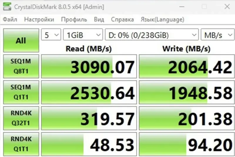 SSD M2 NVME 256GB (новый) накопитель