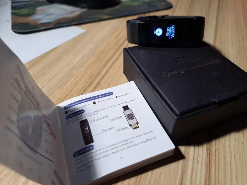 Умные часы и фитнес-браслеты - Смарт-браслет черный, новый из Германии - Малорита - Фото 4 Смарт-браслет черный, новый из Германии - Малорита - 179920 - Доска объявлений Kupika.by - Фото 4