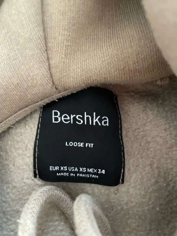 Худи хаки Bershka XS