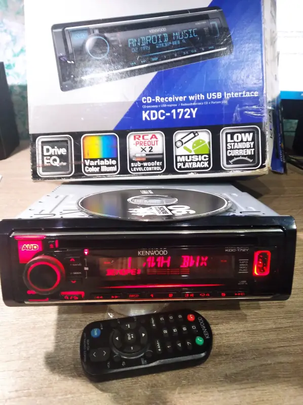 CD/MP3-магнитола Kenwood KDC-172Y