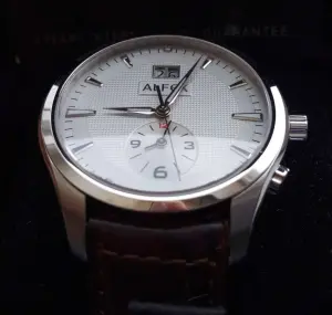 Новые мужские часы Alfex swiss кварц,42mm, GMT, большая дата,Оригинал+бонус