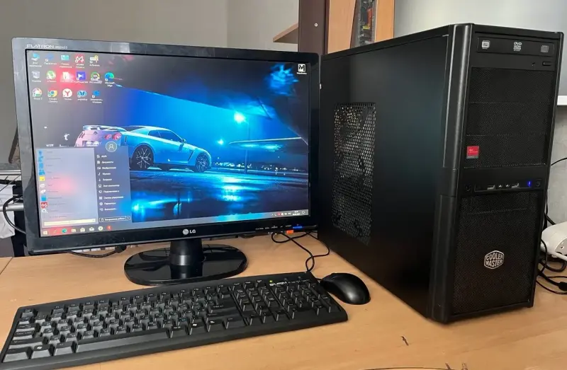 PC игровой компьютер i5 4590/RX 570 4Gb/RAM 16GB/1Tb/SSD