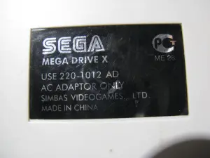 Игровая приставка SEGA MEGA DRIVE X не работает на запчасти