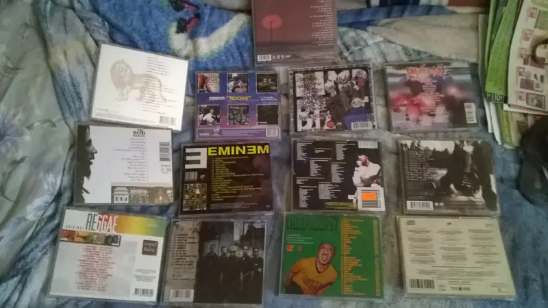 Cd Диски Bob Marley Linkin Park Eminem Limp Bizkit The Prodigy