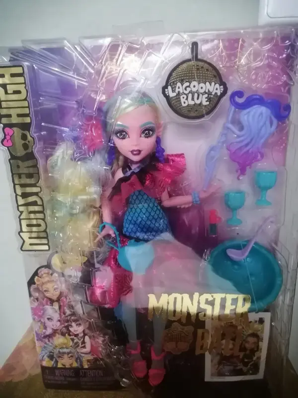 Новая кукла монстр хай Лагуна блю Lagoona blue monster high g3