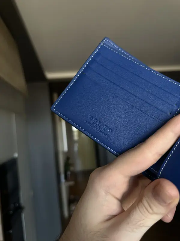Goyard Wallet Blue оригинал