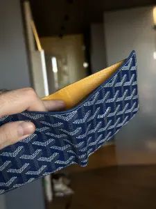 Goyard Wallet Blue оригинал