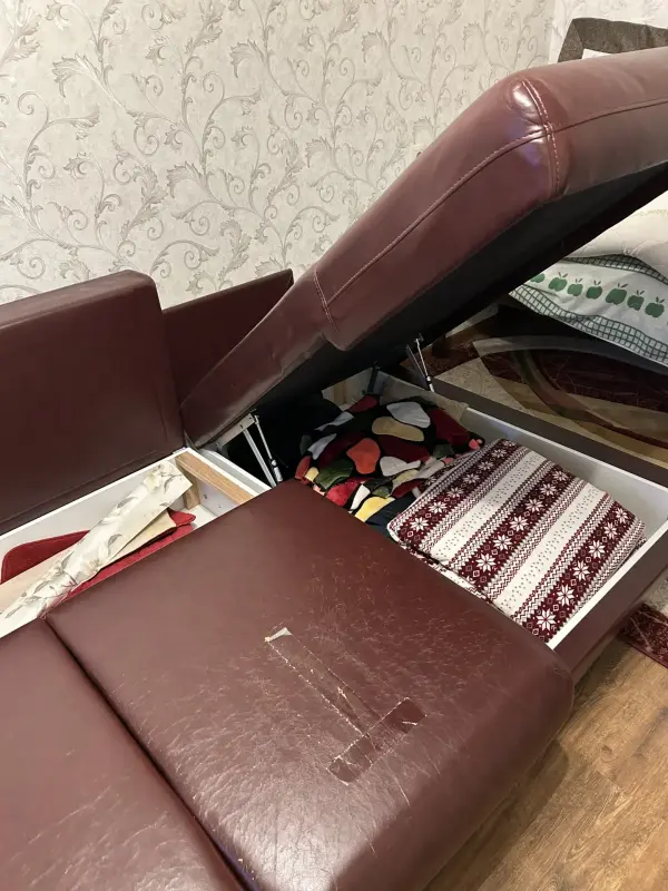 Диван кровать угловой большой состояние как новый
