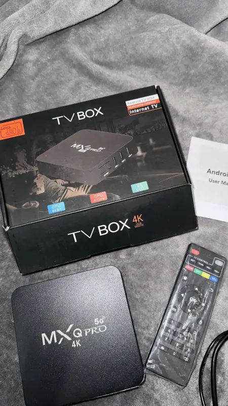 Цифровая приставка для телевизора TV Box MXQ 4K