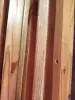 Двухъярусная кровать из массива сосны с матрасами.