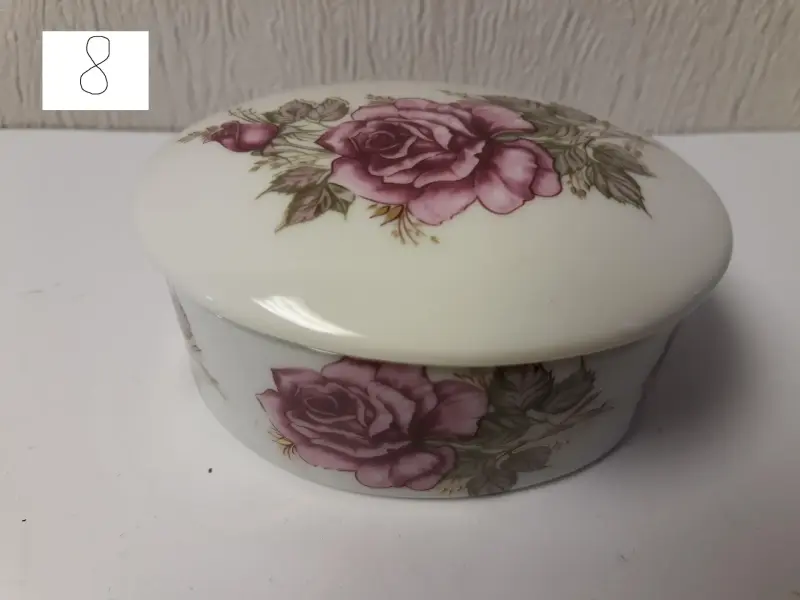 Шкатулка фарфоровая Минского фарфорового завода (СССР)
