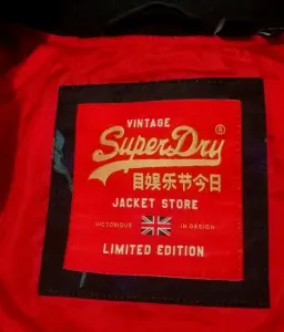 Бомбер Оригинал SUPERDRY vintage