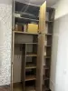 Шкаф с фасадом 804х600х1826 + Антресоль 806х608х778 + Стеллаж 400Х300Х2598
