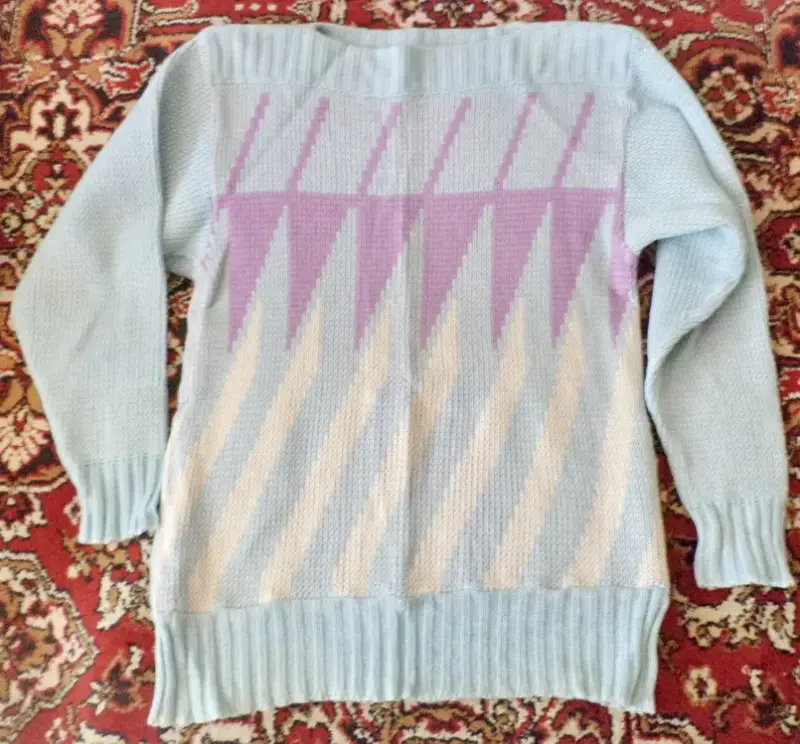 Свитер красно-белый и голубой, р.44-46, б.у-2шт - Вся Беларусь - 187287 - Доска объявлений Kupika.by - Фото 3