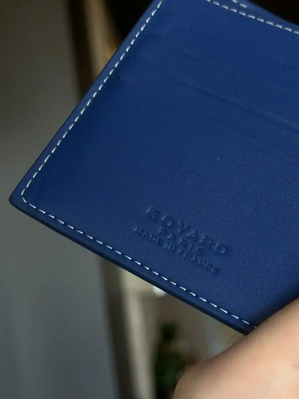 Goyard Wallet Blue оригинал
