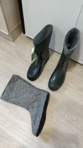Сапоги ПВХ утеплённые (почтой отправлю)