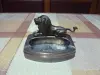 Коллекционная зажигалка-пепельница Лев