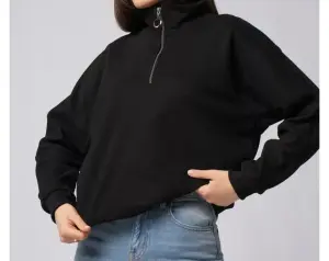 Свитшот на молнии oversize (р42-44)