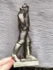 Cтатуэтка ЗИМНЯЯ ПРОГУЛКА отец с ребенком
