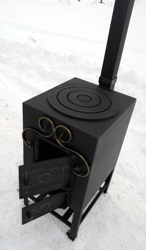 Печь под казан  Практик  12 литров Сталь 5 мм