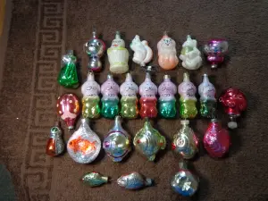 елочные игрушки СССР