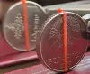1 рубль 2009 РБ Несоосность аверса и реверса около 10°