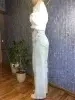Джинсы женские светло-голубые