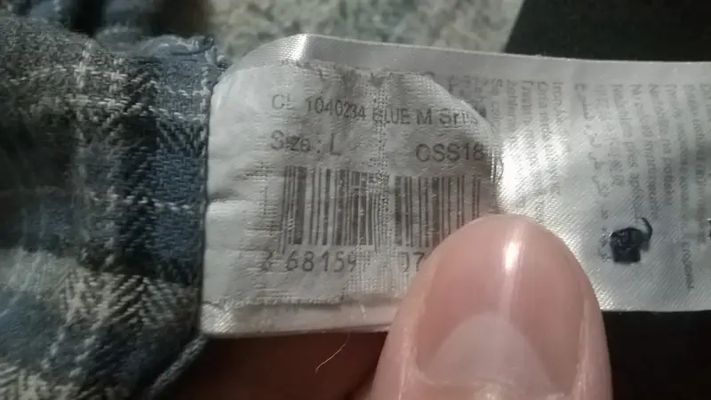 Рубашка Colin's CL1040234BLE Размер L