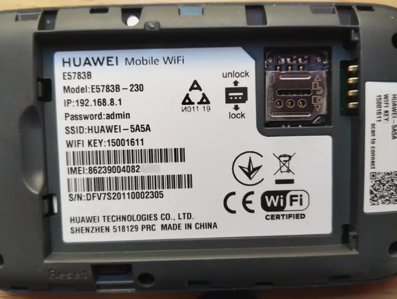Мобильный роутер Huawei