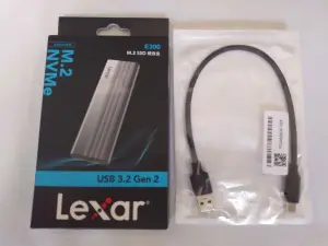Внешний бокс для NVMe SSD m.2 2230-2280 Lexar E300