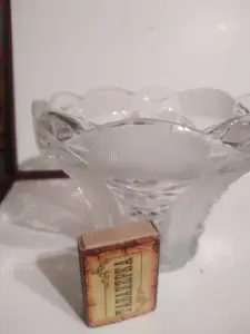 Конфетница хрустальная