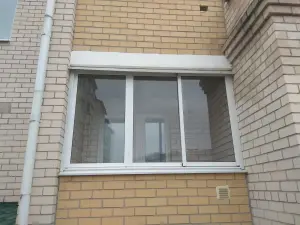 Раздвижная алюминиевая балконная рама