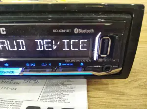 USB-магнитола JVC KD-X341BT Bluetooth