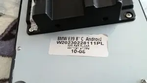 Автомагнитола BMW E39