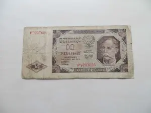 10 злотых 1948 г, Польша, РЕДКАЯ